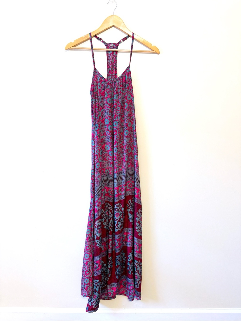 Boho Paisley Maxi Dress